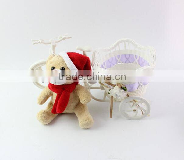 plush toy mini christmas bear