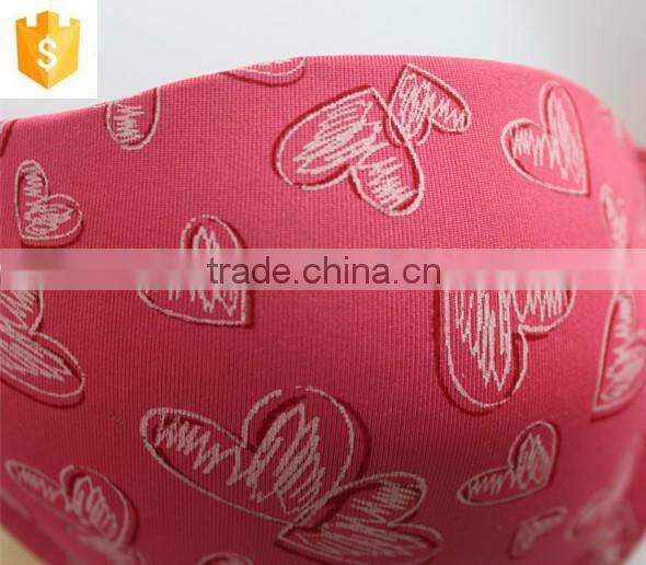 The hot personality love pink bra photo