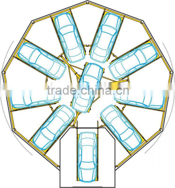 Automatic car display tower/ smart tower parking system
