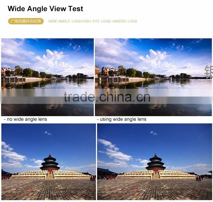 (Unique) convenient new clip mobile phone lens fisheye camera lens wide angle lens
