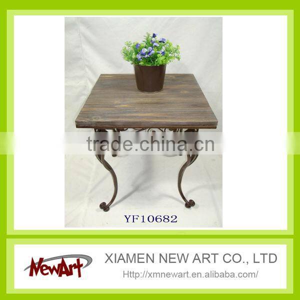 Antique Single seat Colorful wooden chair frame