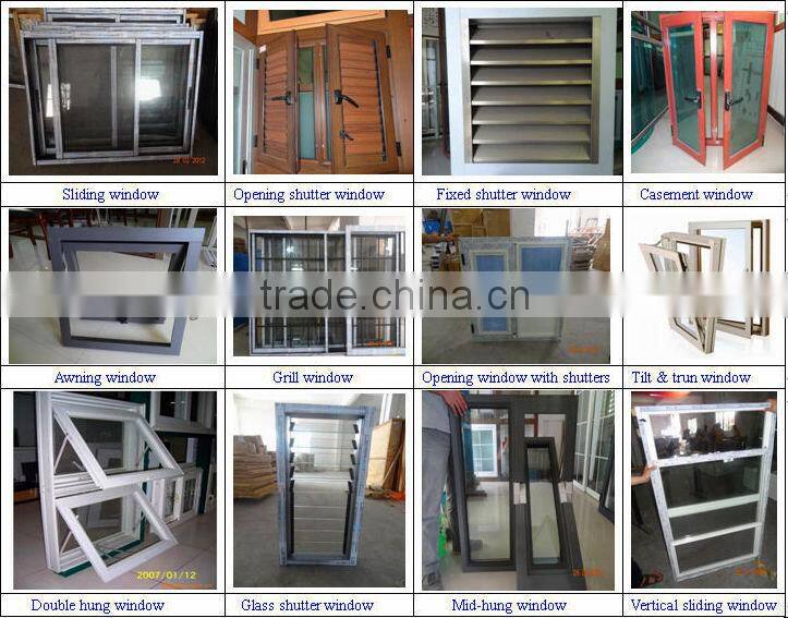 China good quality and competived price aluminium doors /glass curtain wall /garage door/office partition and aluminum windoow