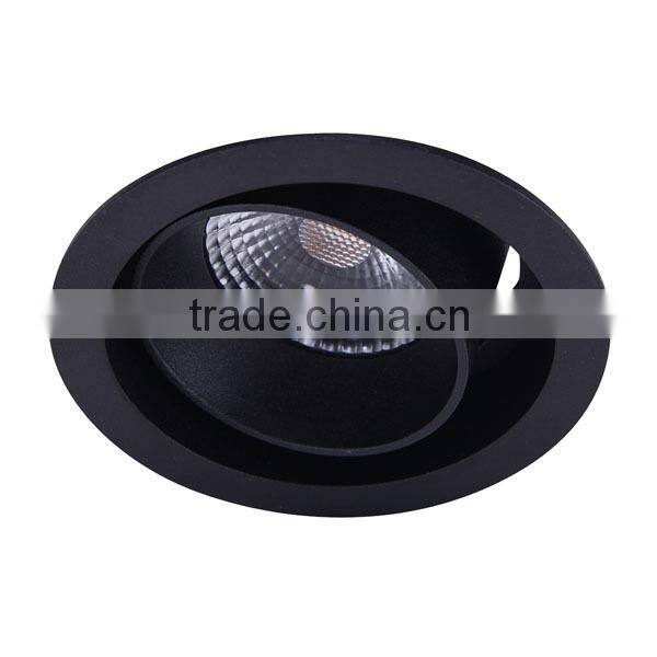 10W 2015 new design anti-glare deep adjustable led ceiling light