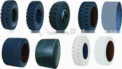China Gold Supplier for Pneumatic solid tyre, solid tire