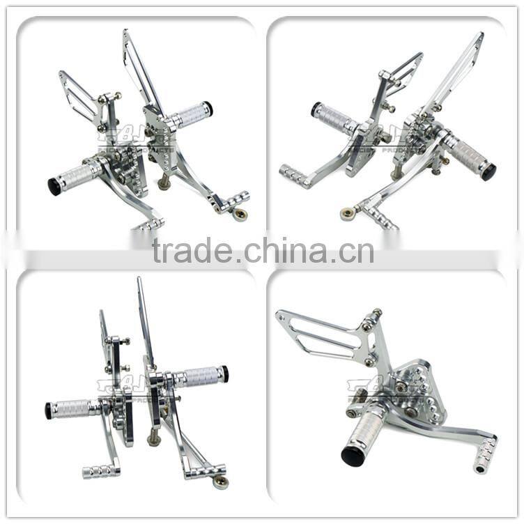 ARS-K5 Special Design CNC Adjustable Front Rider footrests motorcycle for Suzuki GSXR 1000 05-06