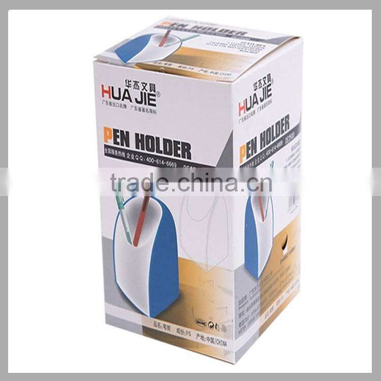 Hot Selling Office Stationery Acrylic Plastic Pen Holder Pen Container