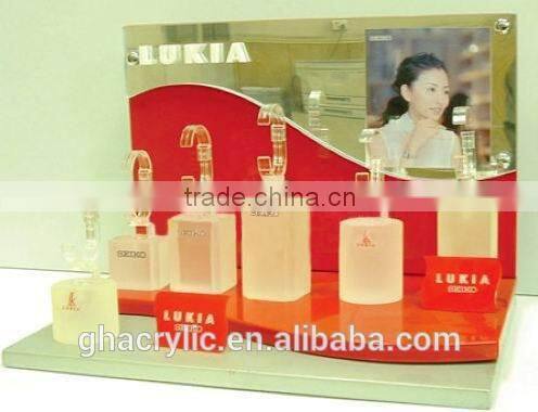 GH-RZ285 Classic design high-end acrylic watch display,modern acrylic watch display