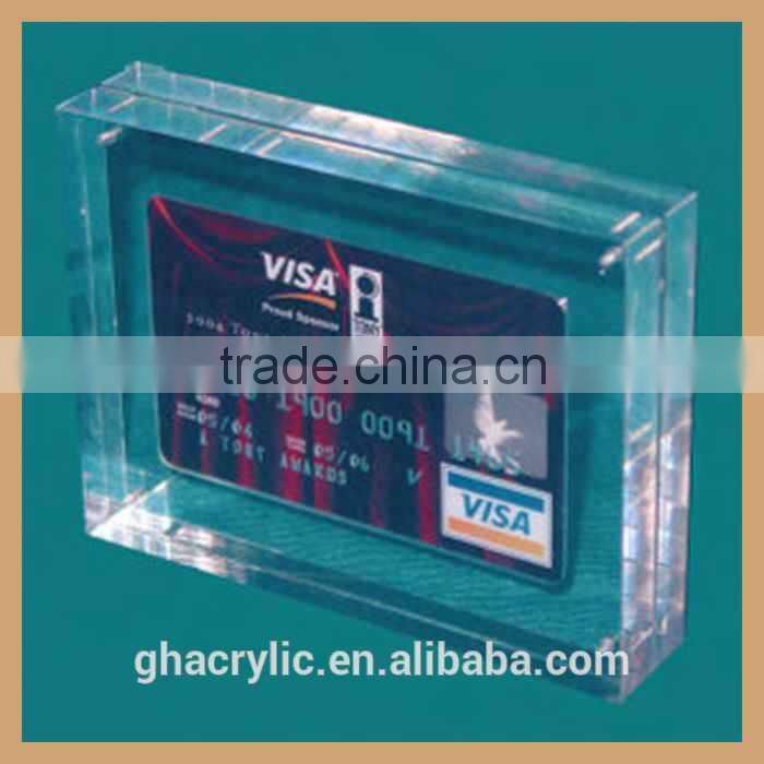 GH-P0016 Desktop calendar style plastic picture photo frame plexiglass photo frame