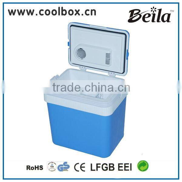 24L blue custom car cooler for travel
