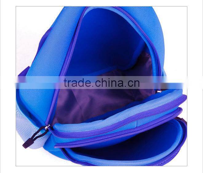 Custom made neoprene kindergarten school bag