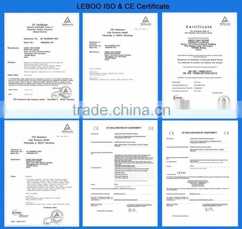 Cleaning disposable PE apron for food and medical use