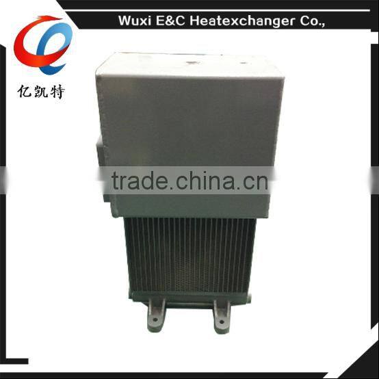 quality mixer truck oil cooler with electrical motor