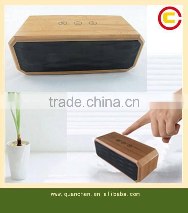 Bamboo Wood Bluetooth Speaker