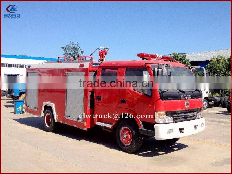 Ideal fireman 'partner' motor fire brigade vehicle/fire engine vehicle with water tanker