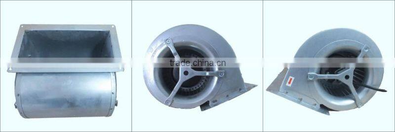 high CFM dual double inlet blower use in Biological safety cabinet for hot air extraction