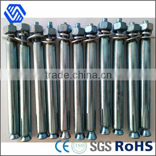 High strength hot dip galvanizing hex flange bolt