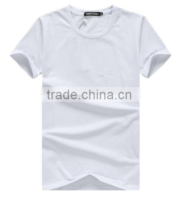 2014 high quality bulk blank t-shirt pre washed blank t-shirts