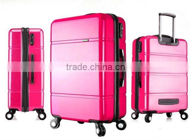 China ShenZhen Factory New Design ABS+PC luggage