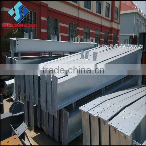 Construction design steel structure frame pre-engineered warehouse