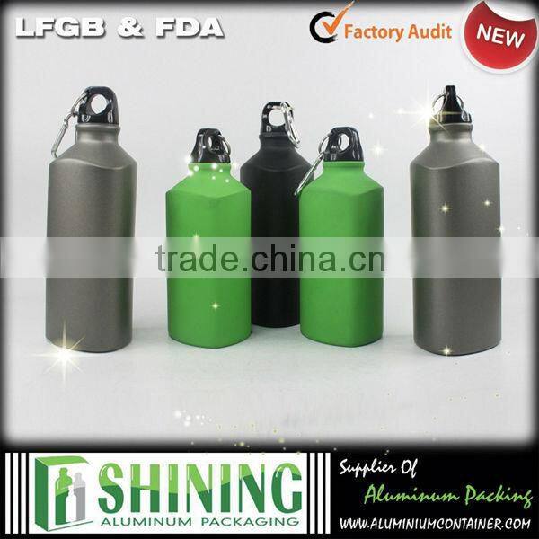 hot christmas aluminum bottle with BPA free