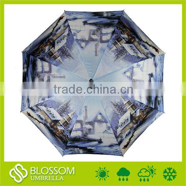 High quality heat transfer printing umbrella, gift umbrella
