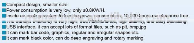 Hottest 10w Fiber laser marking machine