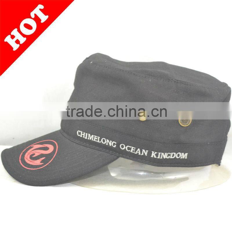 Fashion Khaki Cotton Twill Army Caps