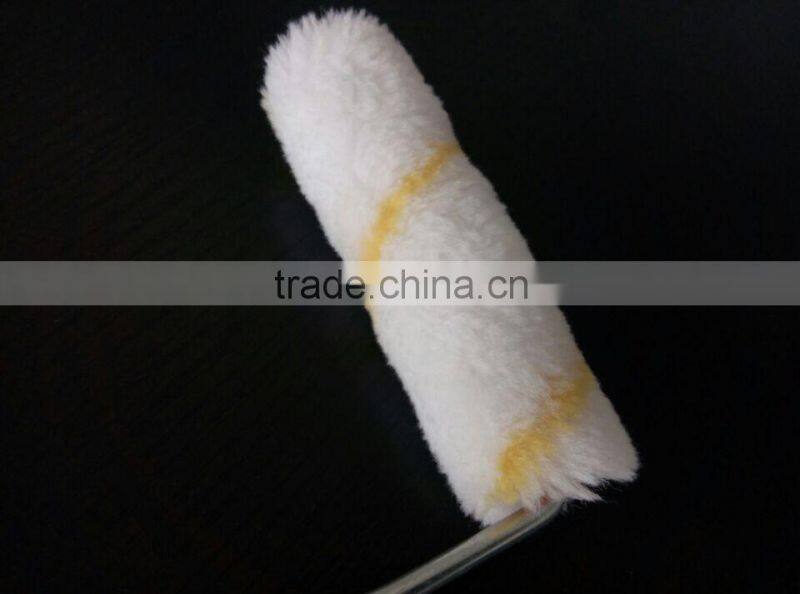 Rough Paint Rollers Cover Brush With Threaded Handle Fits Most Extension Poles