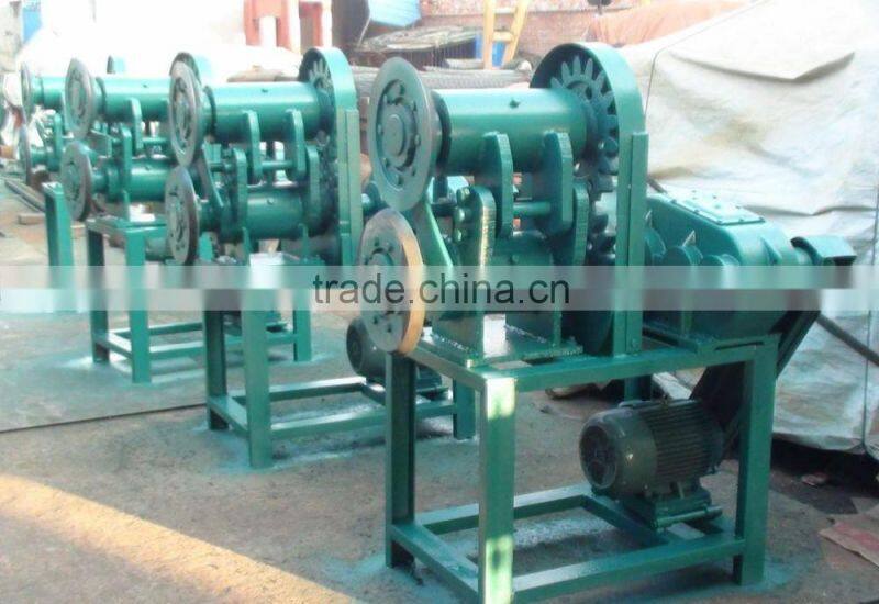 Used tire recycling machine for making rubber powder / tire debeader machine