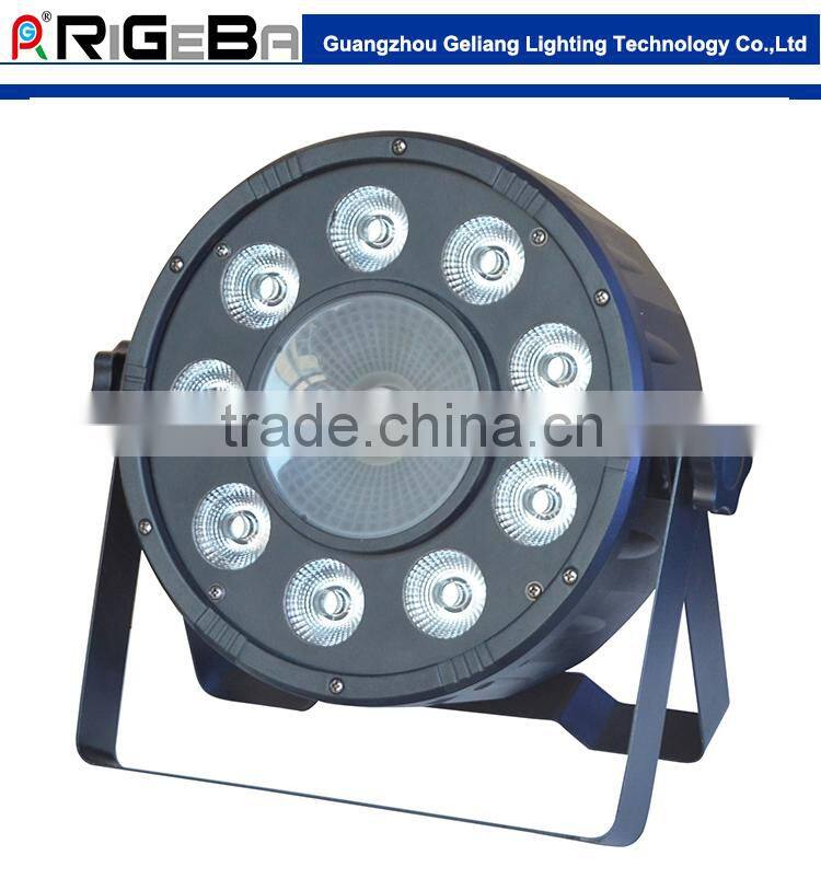 2015 newest 9*3w and 1*30w high power cheap stage light led par light