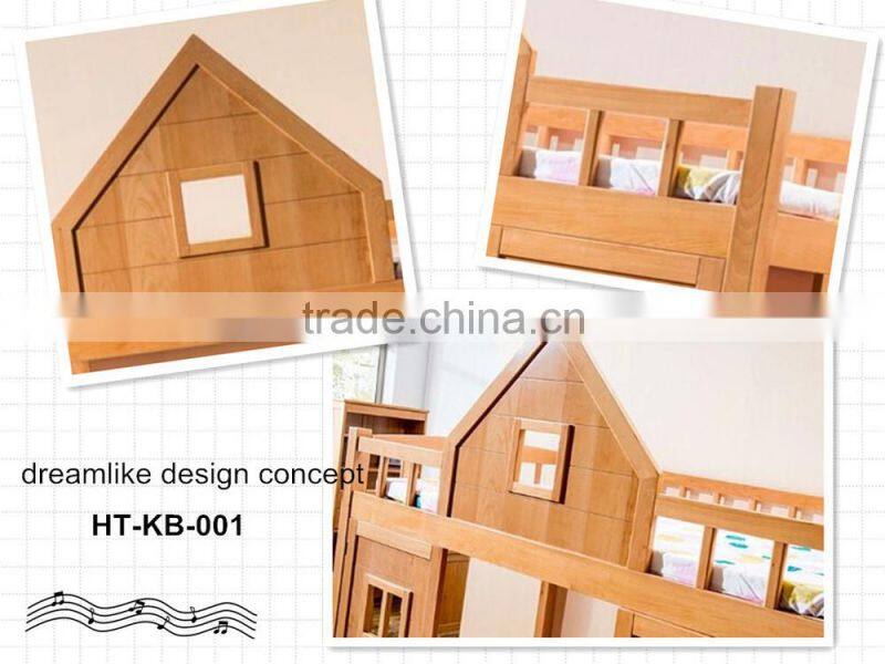 Safe Practical Home Use Modern Fashionable Kids Bunk Bed