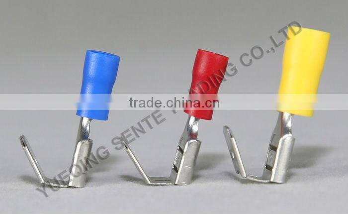 Shoulder shaped male & female insulation terminal