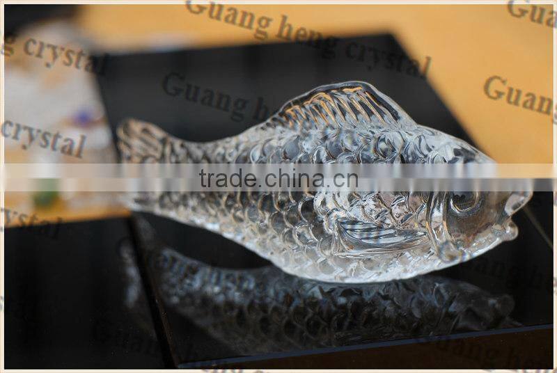 New product crystal fish decoration