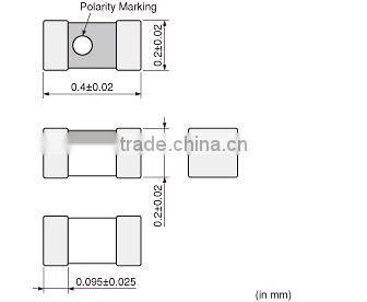 01005 15nH 5% 3.20ohm MuRata LQP02TN15NJ02D SMD Ceramic Chip Inductor Support Types of Inductors