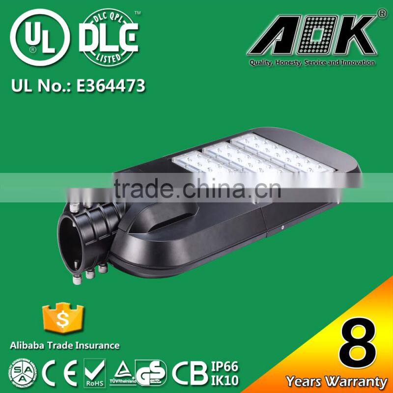 8 Years Warranty AOK LED Super Bright Outdoor Lighting For Path Lighting Roadway Lighting