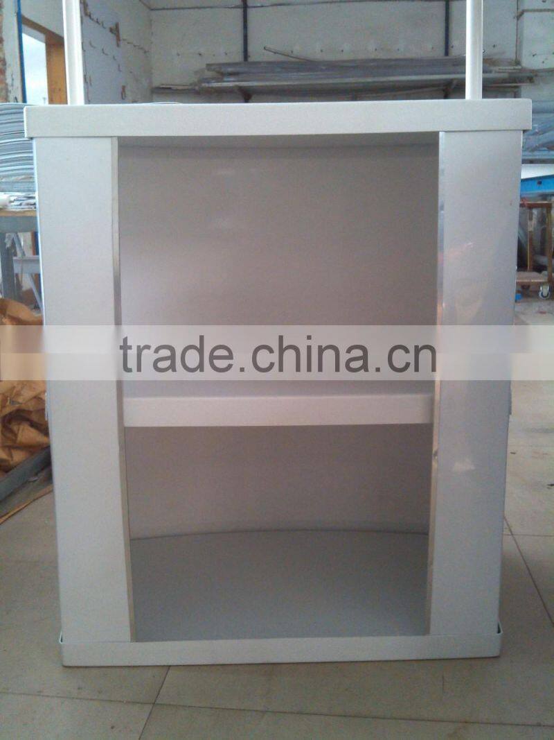 advertising counter, counter table, portable booth