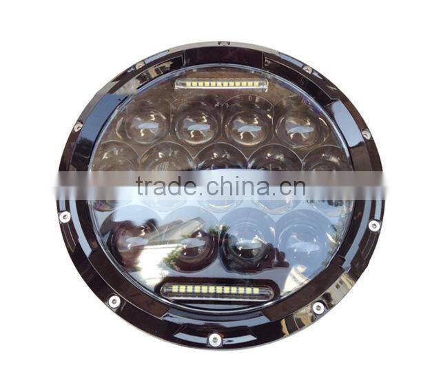 7inch Motorcycle LED Headlight Install For Harley Davidson Hi/Lo Beam Lamp Light