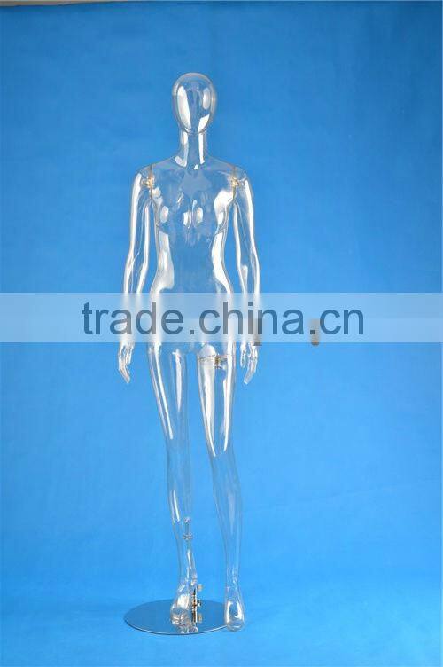 Full body transparent mannequin