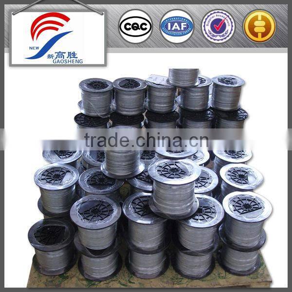 1X7 1.2mm hot dipped galvanized steel wire rope