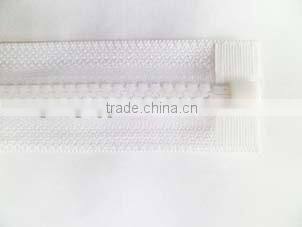 5# plastic resin zipper fastener open end zipper with plastic zipper slider electrostatic prevention zipper