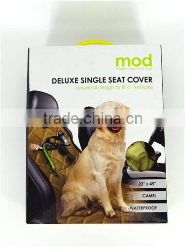 water proof designer car seat cover deluxe single seat cover universal design fit all vehicle