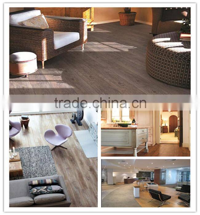single click real word laminate flooring 12mm