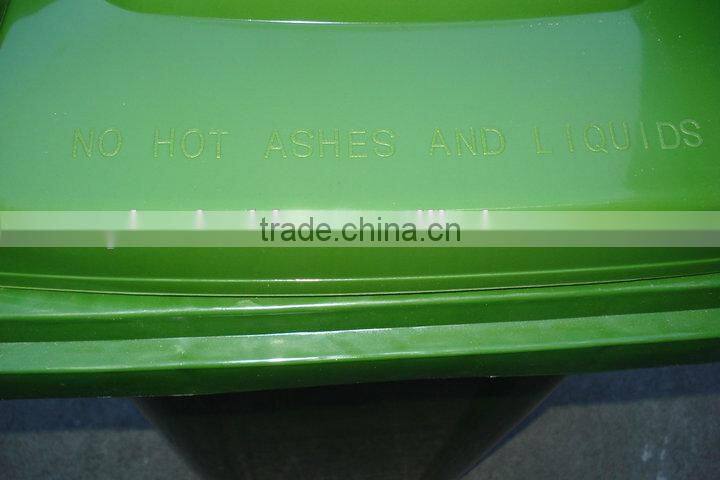 Cheap outdoor hdpe pedal plastic litter recycle dust bin