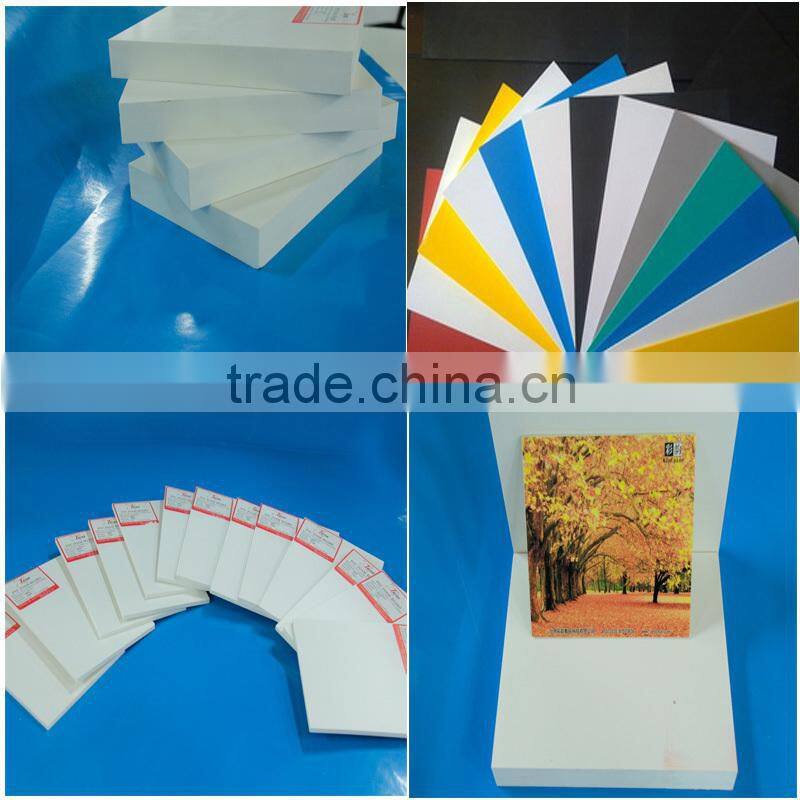 colorful PVC foam board