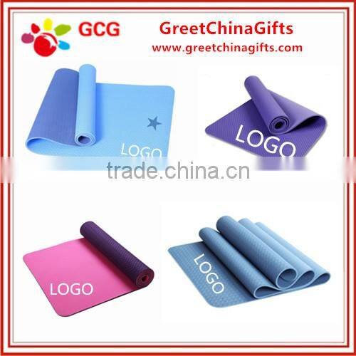 High quality NBR light weight eco-friendly yoga mat with bag