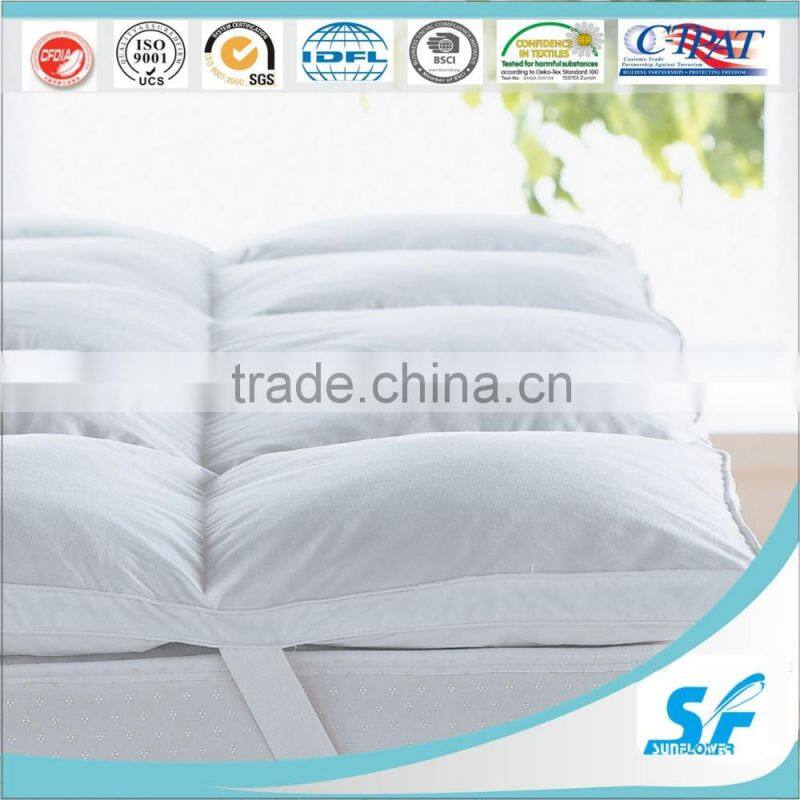 cotton down mattress topper
