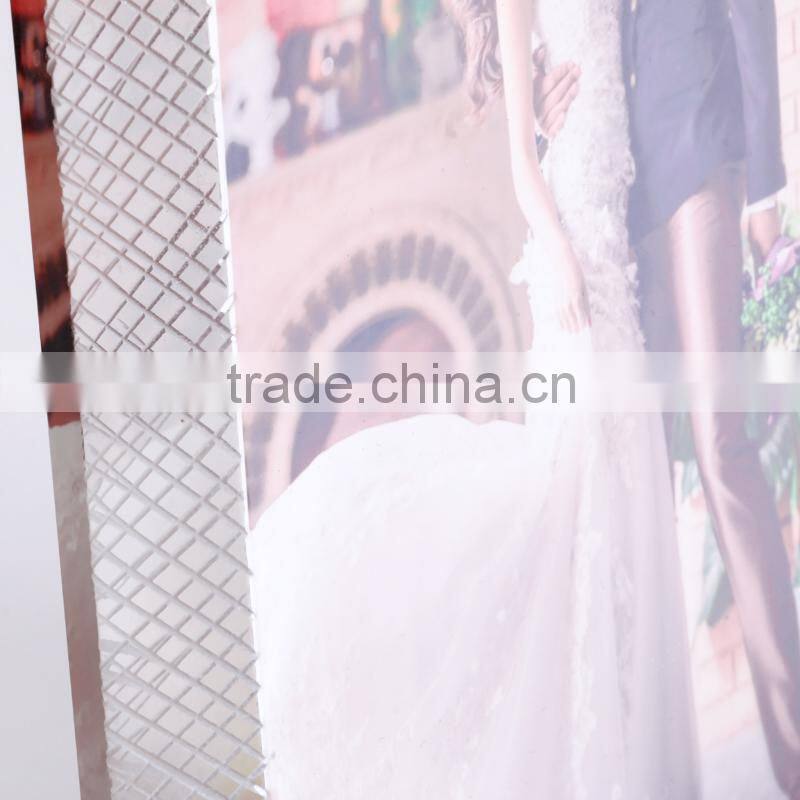 Sublimation crystal glass block can be print your own picture