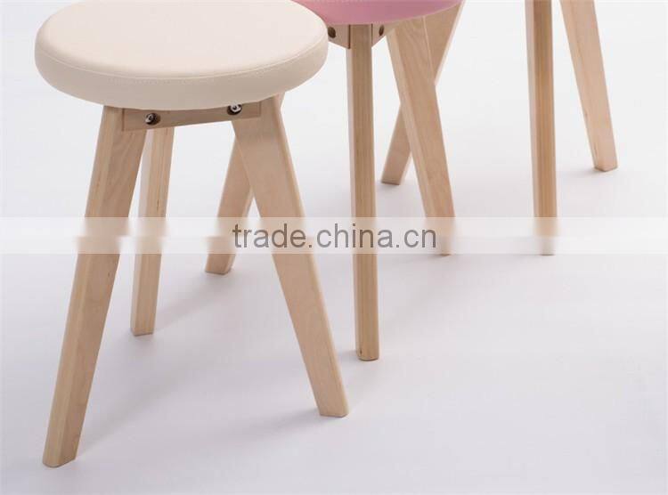 2016 New style Wood pu High foot Bar chair Y400