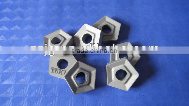 Changeable Supporting Polyhedral Carbide Inserts