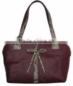 Cow leather handbag SCH-036